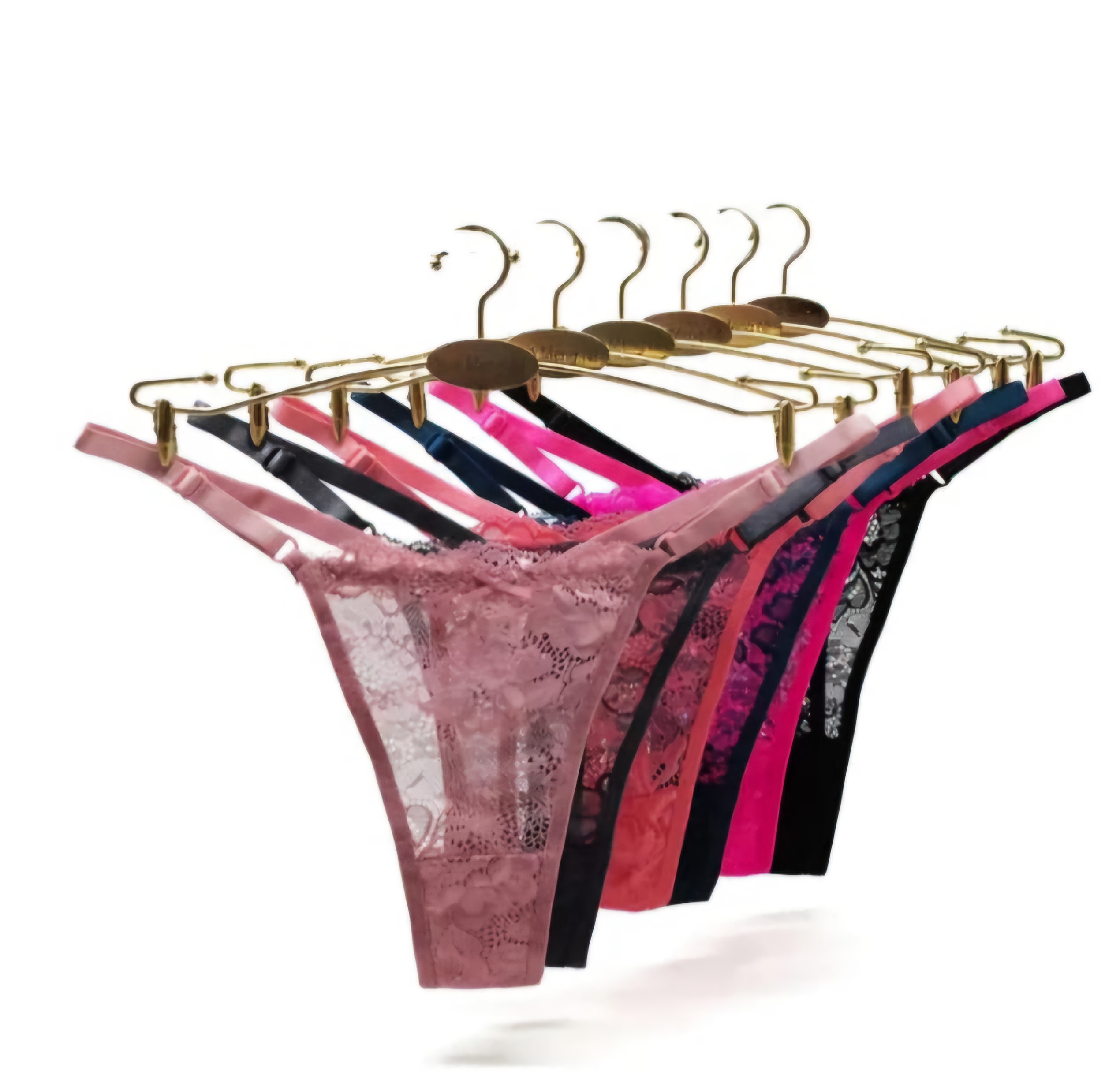 Douzèn Kilòt Dantèl Sexy "Lingerie Luxe" – Konfò, Sensualite ak Elegans